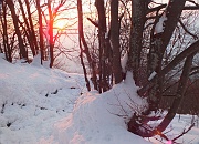 Salita pomeridiana al MONTE SUCHELLO (1541 m.) ben innevato da Costa Serina l 25 gennaio 2013  - FOTOGALLERY